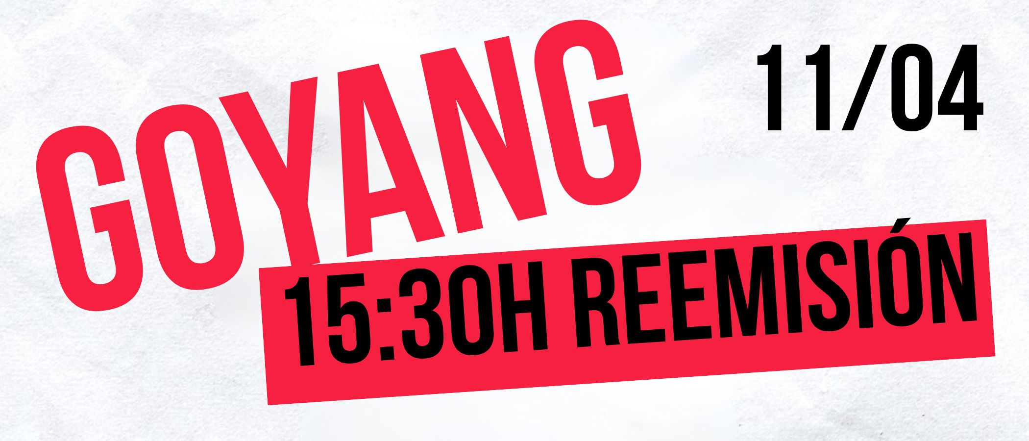 BANNER GOYANG REEMISION