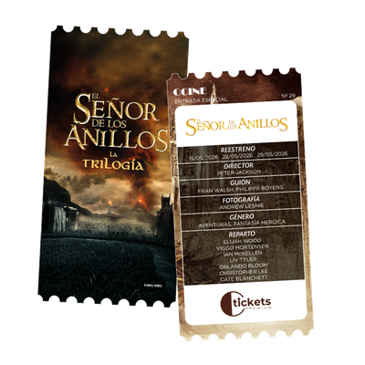 Oticket Premium de El Señor de los Anillos Reestreno de La Trilogia