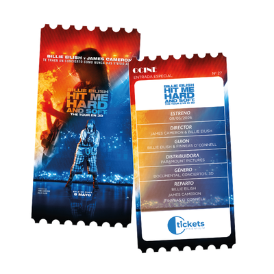 OTICKET PREMIUM BILLIE EILISH HIT ME HARD AND SOFT