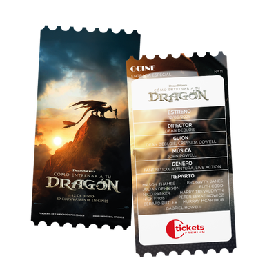 OTICKET LANDING COMO ENTRENAR A TU DRAGON