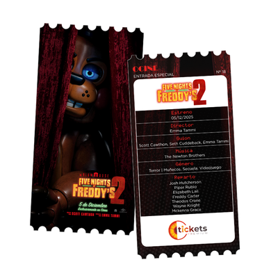 OTICKET LANDING FIVE NIGHTS AT FREDDYS 2