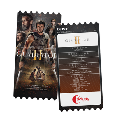 OTICKET LANDING GLADIATOR