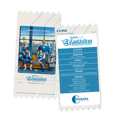 OTICKET LANDING LOS 4 FANTASTICOS