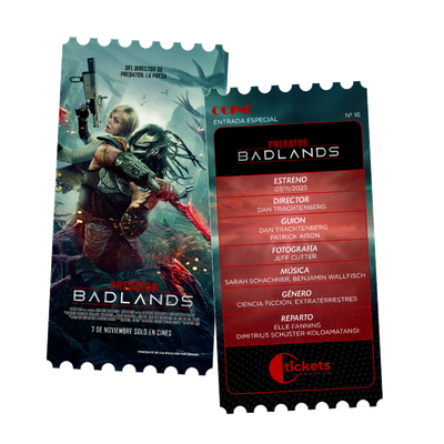 OTICKET LANDING PREDATOR BADLANDS