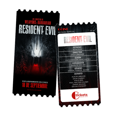 OTICKET RESIDENT EVIL