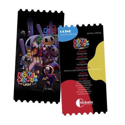 OTICKET THE AMAZING DIGITAL CIRCUS